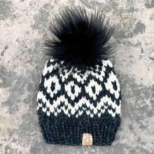 Load image into Gallery viewer, Sweater weather hat in Charcoal