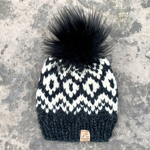 Sweater weather hat in Charcoal